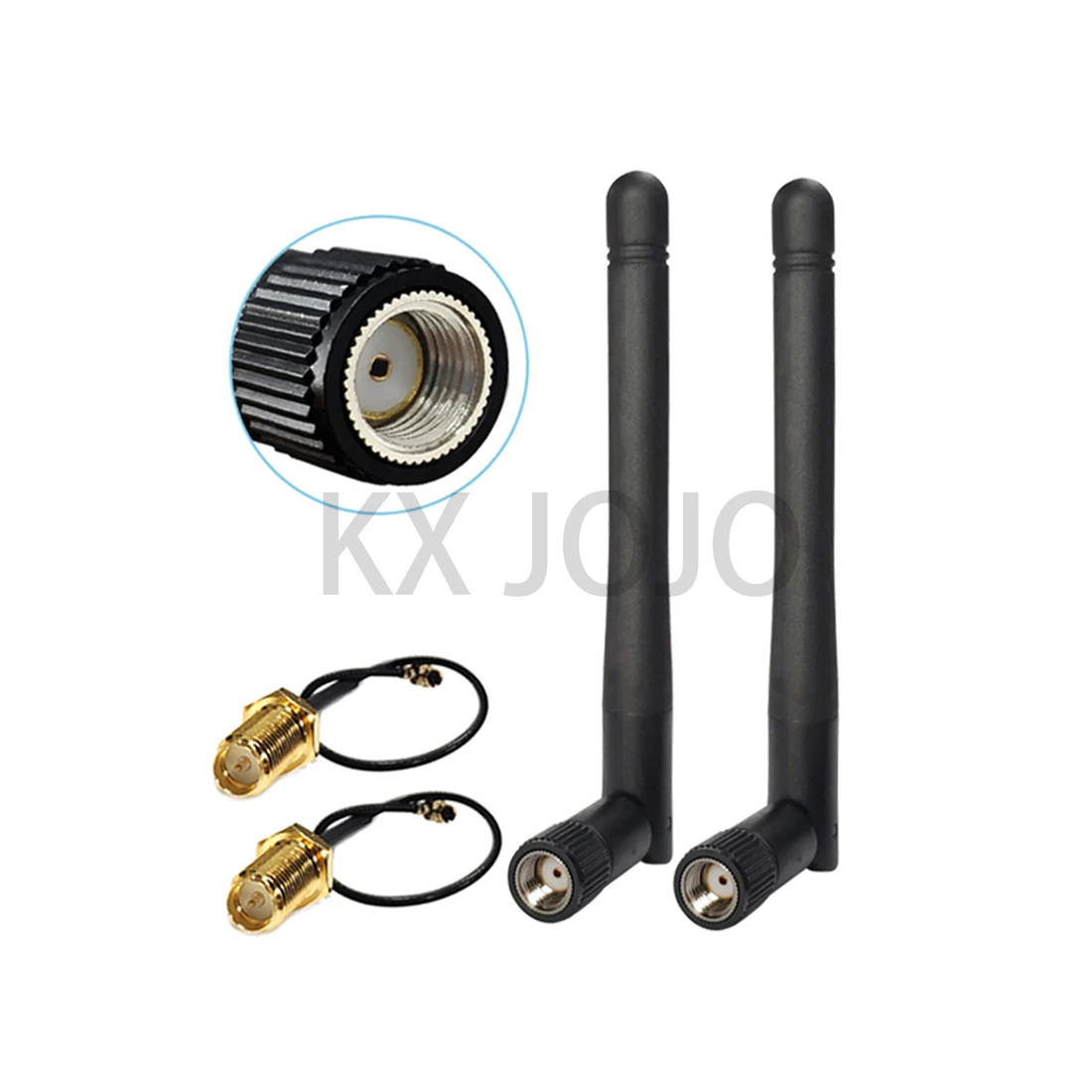 

2.4G Antenna 3dbi +RG1.13 RPSMA Female to IPEX Cabie 15cm 1pc