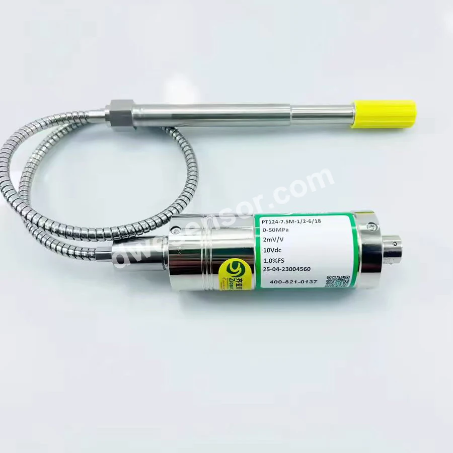 

Ziasiot PT124B PT131B PTCK3 серии PT124B-5M-M14-6/18-MA Датчик давления расплава 5-контактный 0 ~ 10 В 4 ~ 20 мА 2,0 МВ/В