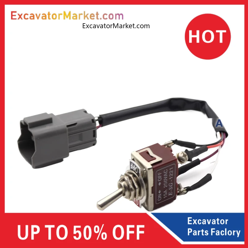 Ручной переключатель дроссельной заслонки для экскаватора Vol-vo Ec210 240 140 290 120 360 380b