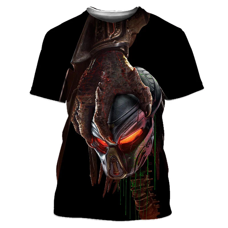 

Футболка унисекс с 3D-принтом из фильма «ужасы»