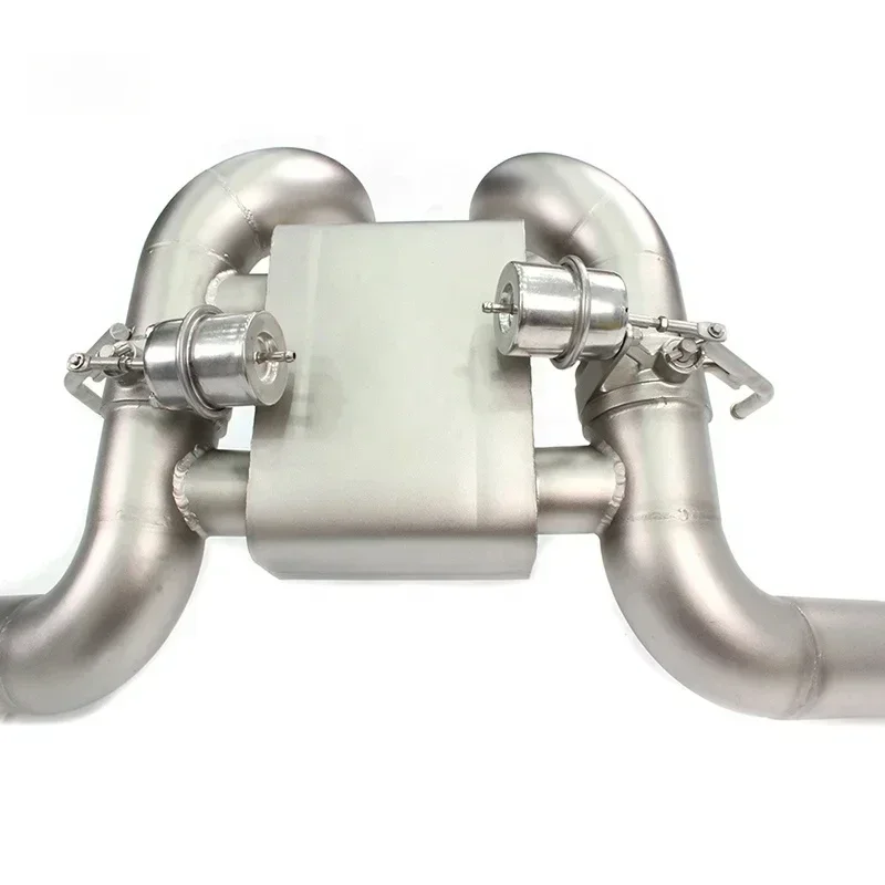 Выхлопная система для гоночных автомобилей Mclaten 570S 3.8 2015 бесшумная труба из