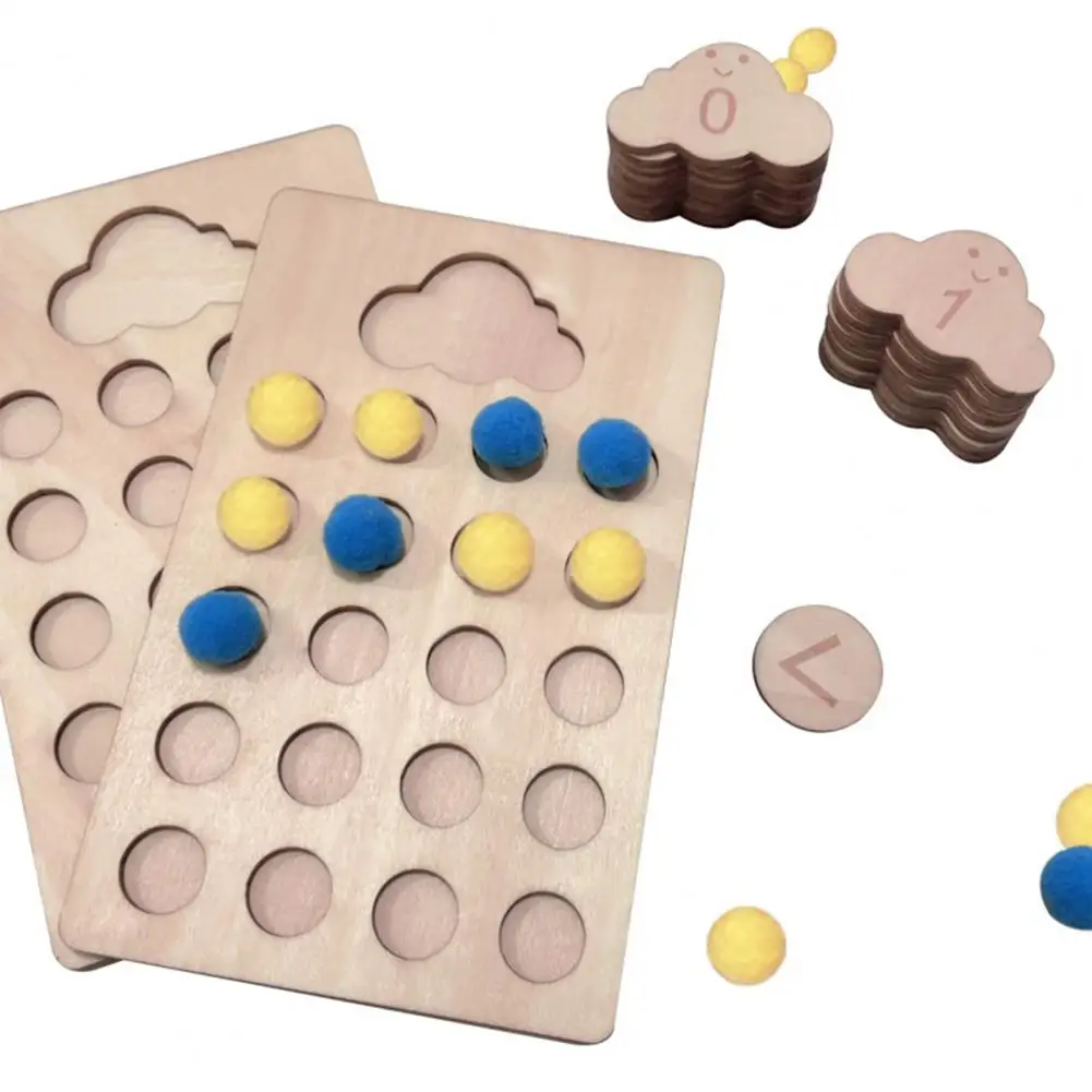 

1 Set Delicate Digital Table Jigsaw Toys Cognitive Matching Toys Multifunctional Thinking Logic Training