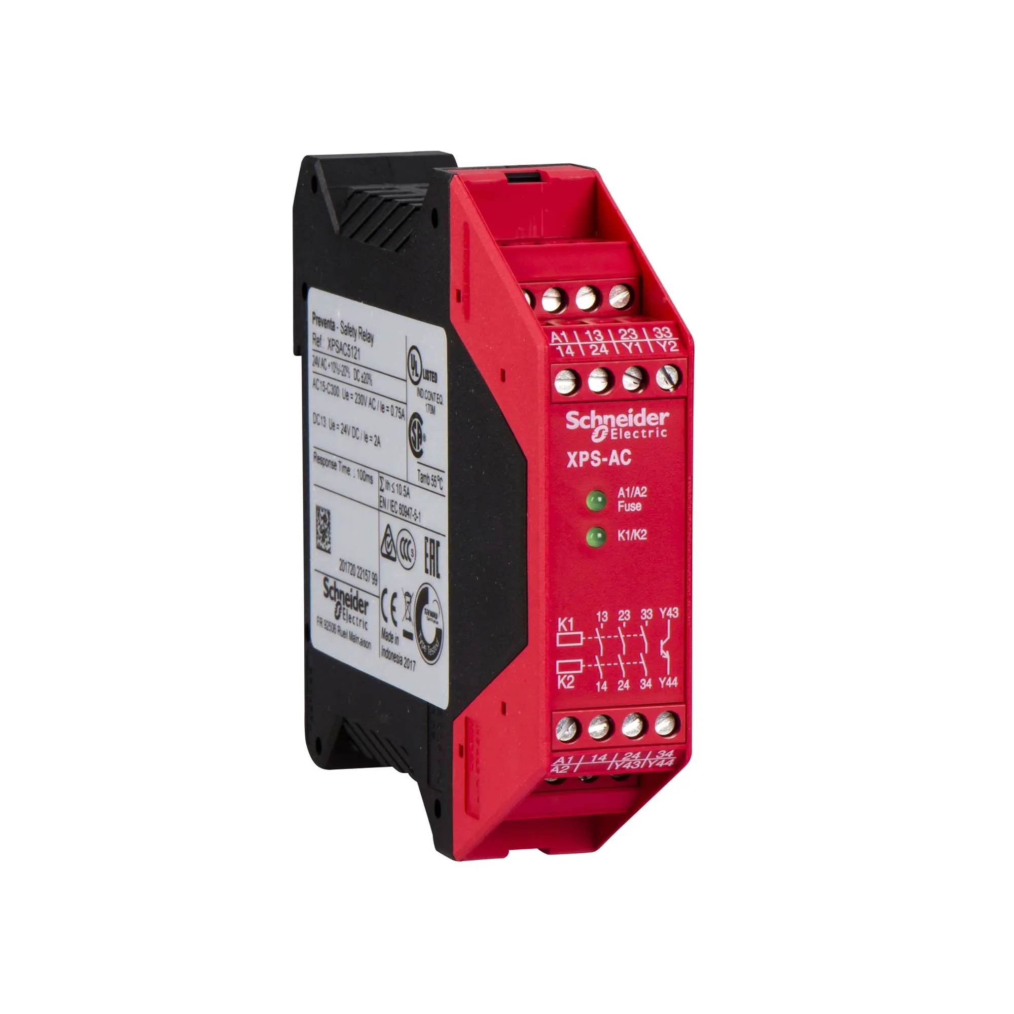 

Hot Sale 24V safety relay XPSAC5121