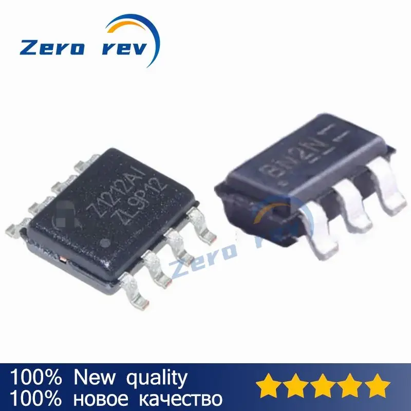 Новые оригинальные чипы AOZ1212AI z12ai SOIC8 sop8 AOZ1267QI-01 Z1267QI1 QFN-23 BN SOT-23-6 Ic, 2 шт., 100%