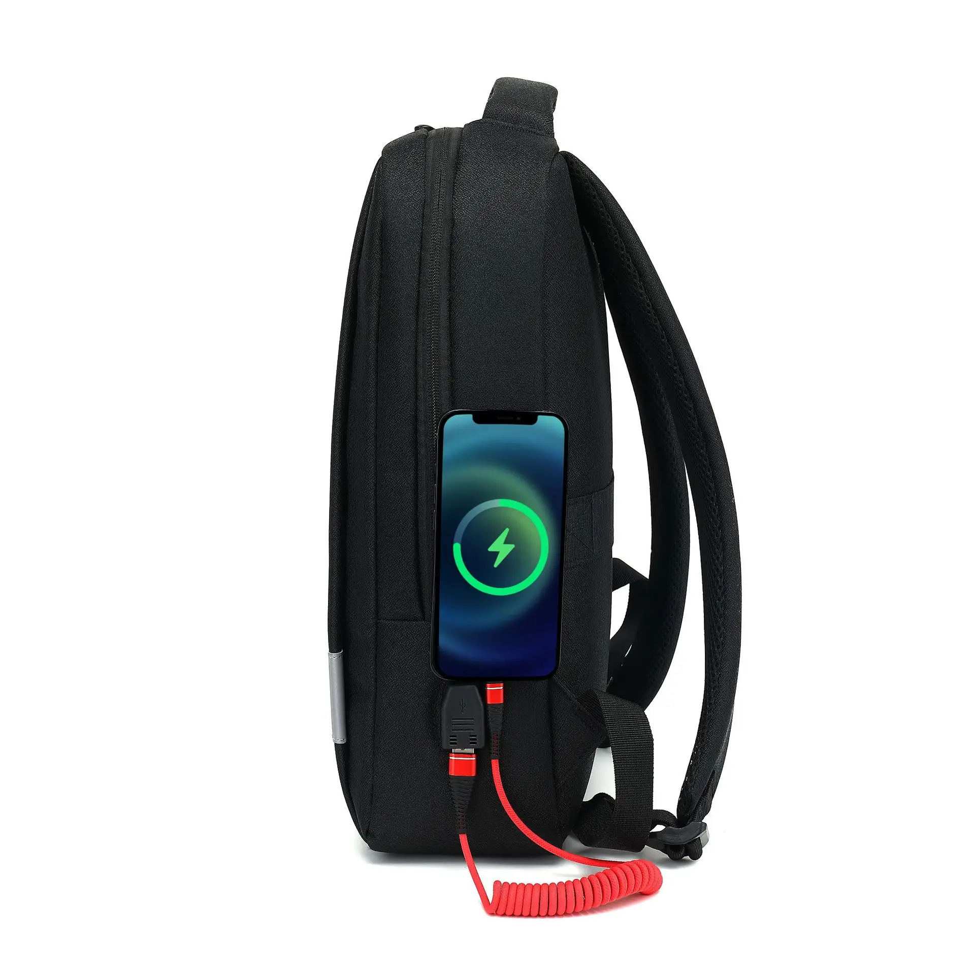 Водонепроницаемый нейлоновый рюкзак 13 14 15 дюймов однотонная сумка для ноутбука с