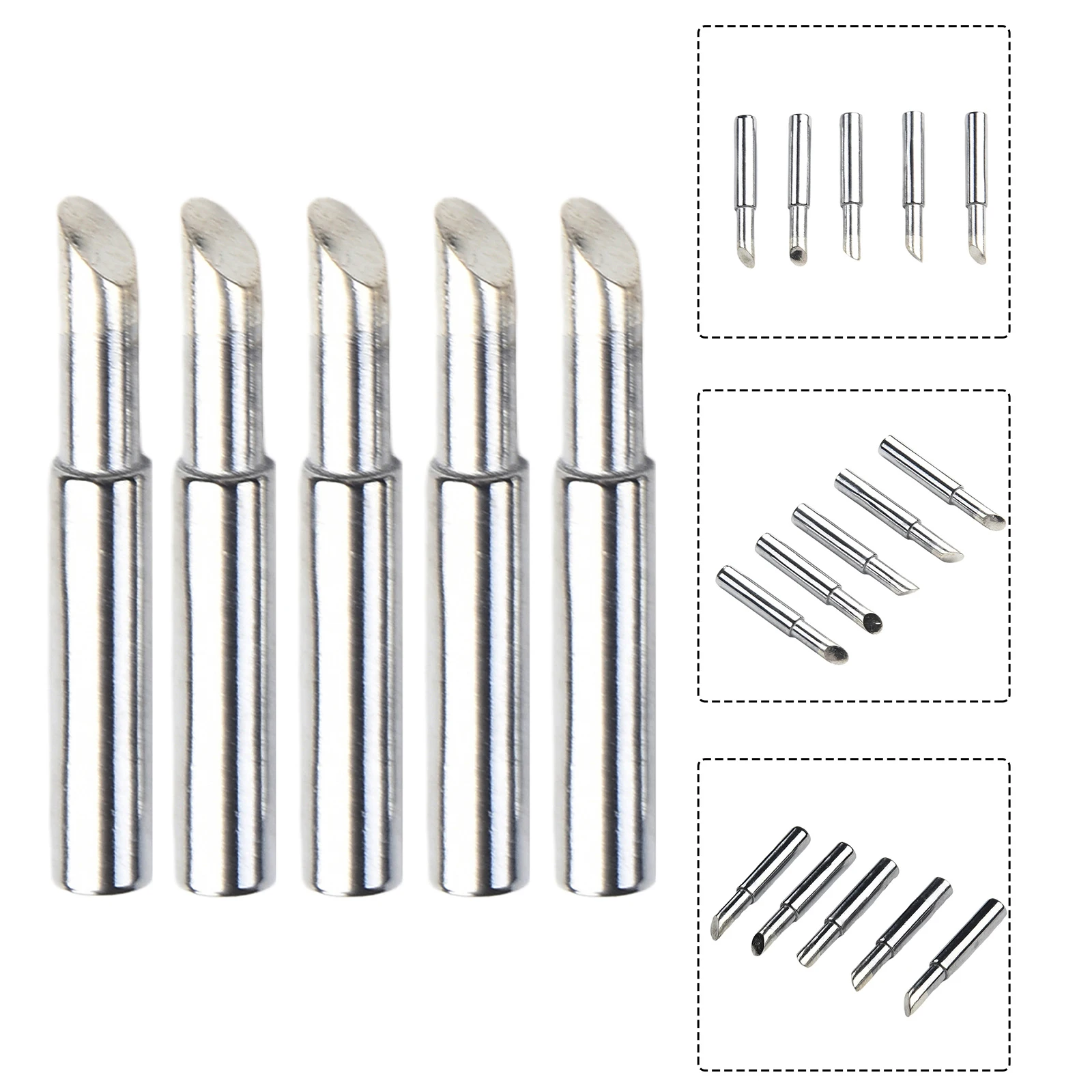 

Soldering Iron Tips Soldering Tools Robust Pure Copper Soldering Iron Tips Perfect for Thick Terminals and Circuit Boards