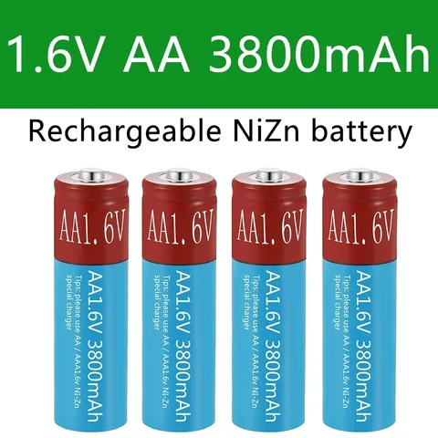 DAWEIKALA Ni-Zn аккумулятор АА 1,6В 3800mAh