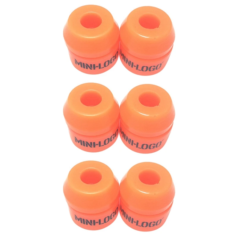 

3X Minilogo Skateboard Shock Absorber 94A Rebound Polyurethane Pad Skate Board Accessories Deck Truck Steering Pad