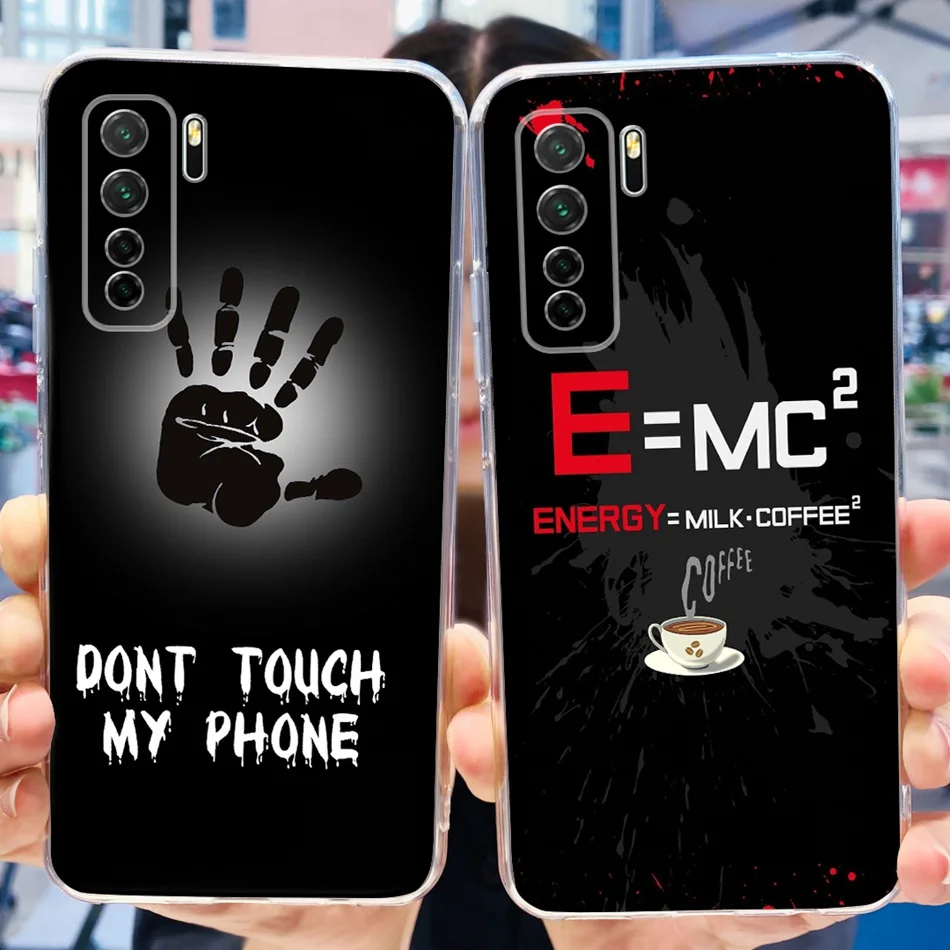 For Huawei Nova 7 SE Cute Cartoon Phone Case nova CDY-NX9B CDY-AN20 Soft Silicone TPU Cases