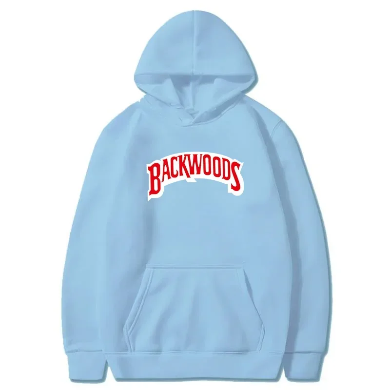 Забавная толстовка с принтом BACKWOODS мужская модная повседневная одежда свободная