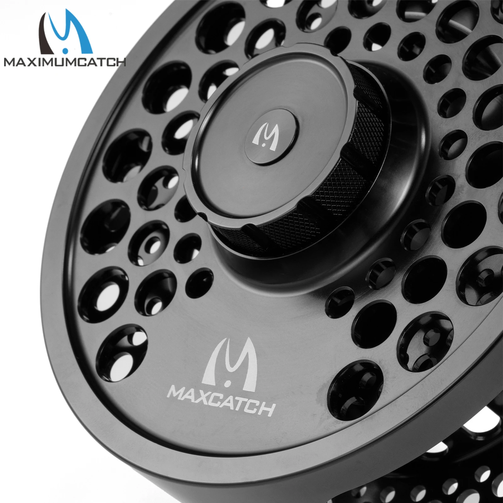 Фото MAXCATCH Skybound Fly Fishing Reel 9/10WT Spey, двухручная катушка с большим бортом, водонепроницаемая, с герметичным карбоновым фрикционом, полнорамная катушка для нахлыстовой рыбалки. №5