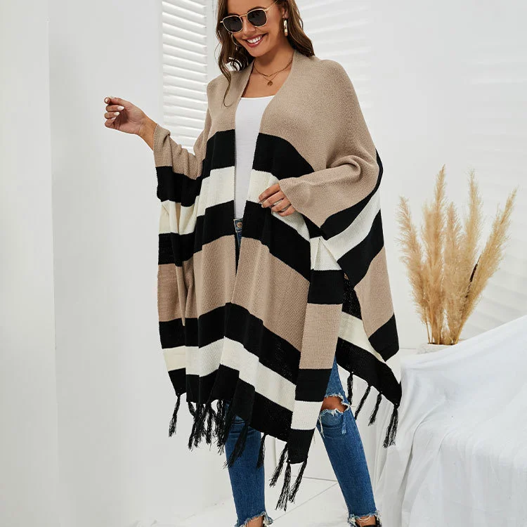 

Autumn/Winter New Women's Wear Large Casual Sweater Knitwear Shoulder Coat