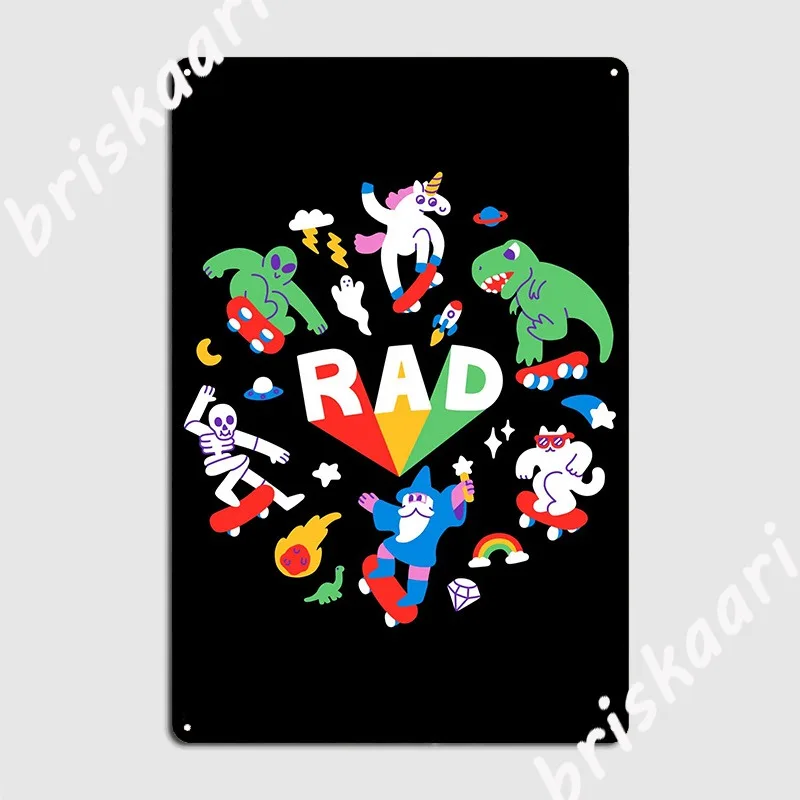

Rad Pals металлический знак настенный паб домашний декор фотопостер