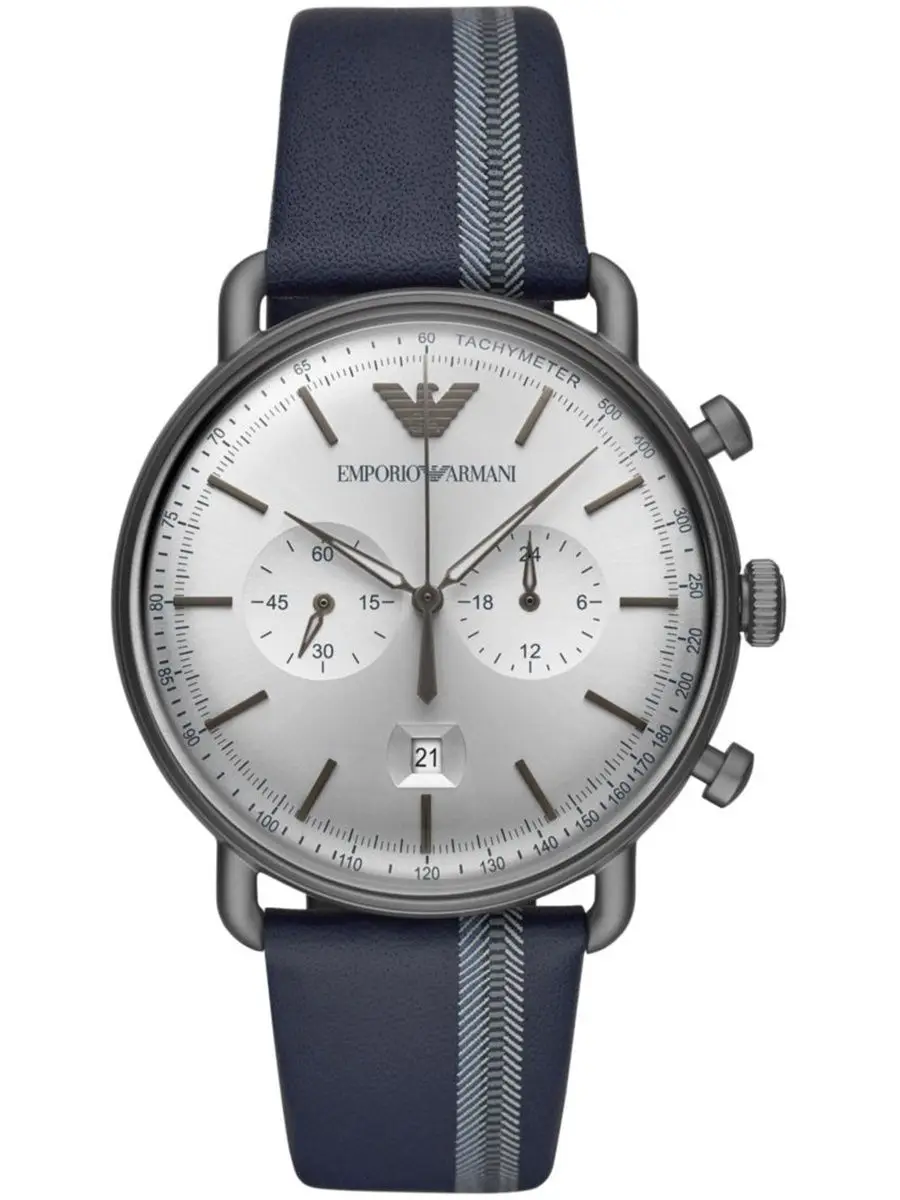 Часы мужские наручные Emporio Armani aviator оригинальные в подарочной упаковке кварцевый