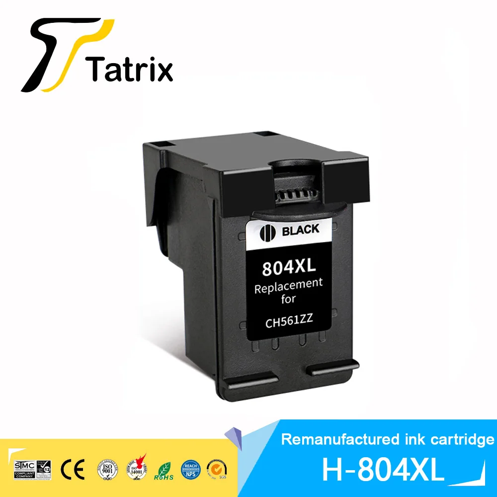 Фото Tatrix HP804 XL 804XL Премиум восстановленный цветной струйный картридж для HP Envy Photo 6220/6222/6230/6252/7120/7130/7155 №4