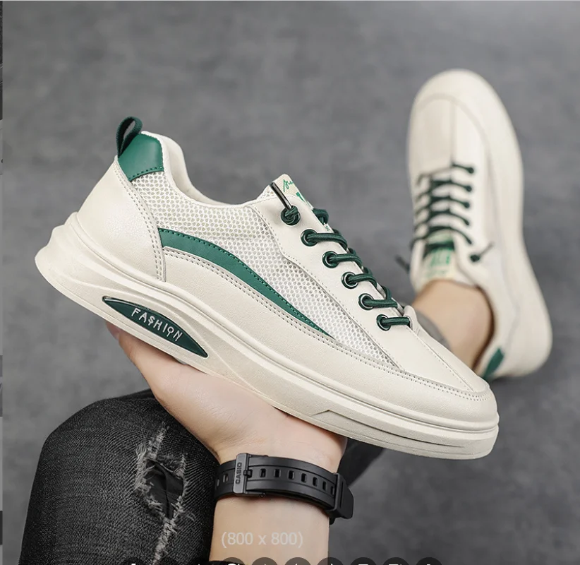 

Shoes Male sneakers 2022 summer new White mesh men's board shoesBreathable comfort casual men's sandalias tenis masculino