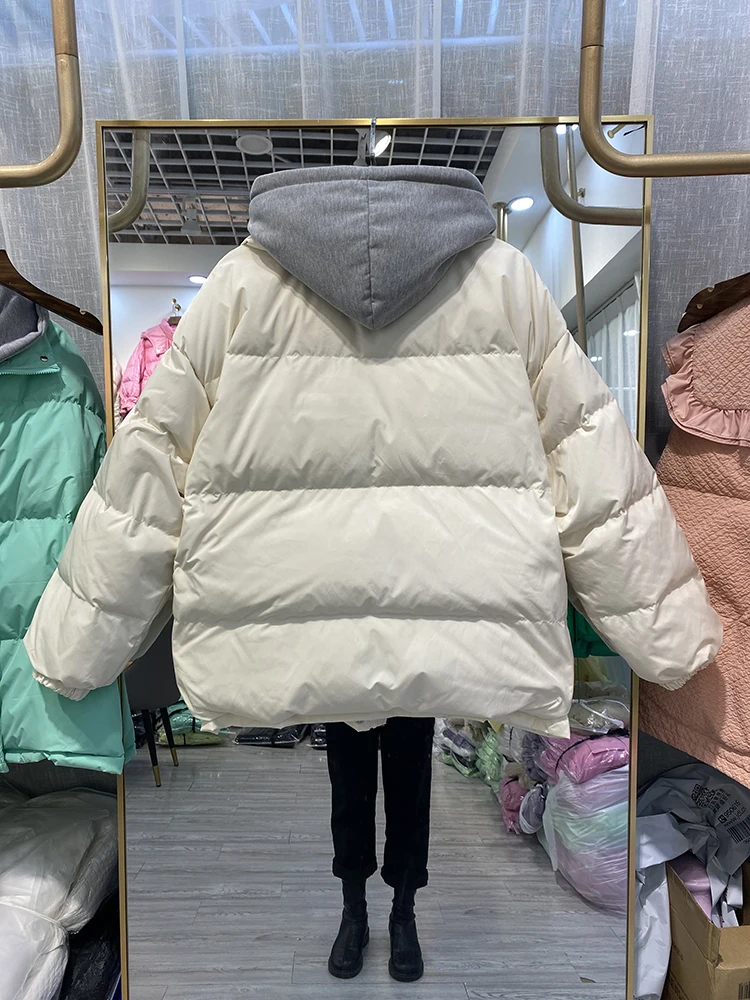 Women Down Jacket New Casual Style White Duck Down Jackets Autumn Winter Coats And Parkas Female Outwear