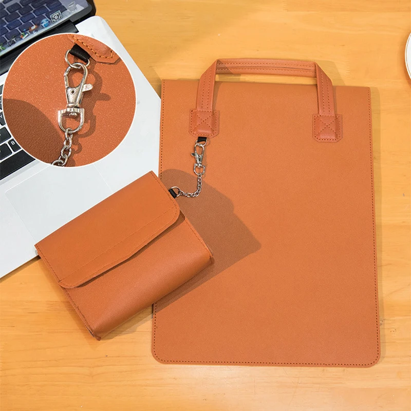 Сумка для ноутбука из искусственной кожи с буквами на заказ деловой офисный