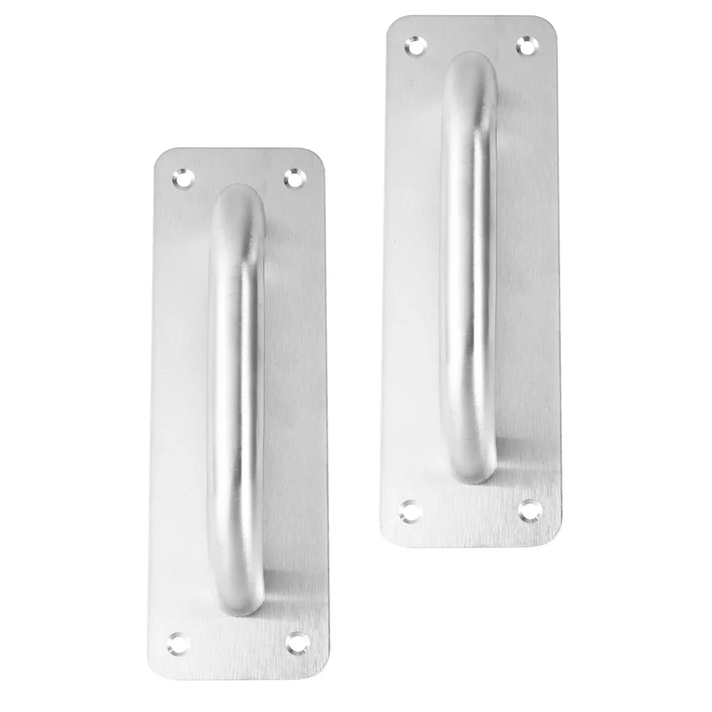 

Doorhandle Plate Barn Push Metal Knob Barcommercialscrews Duty Heavy Cabinet Copper Steel Stainess Gate Set Handles Knobs