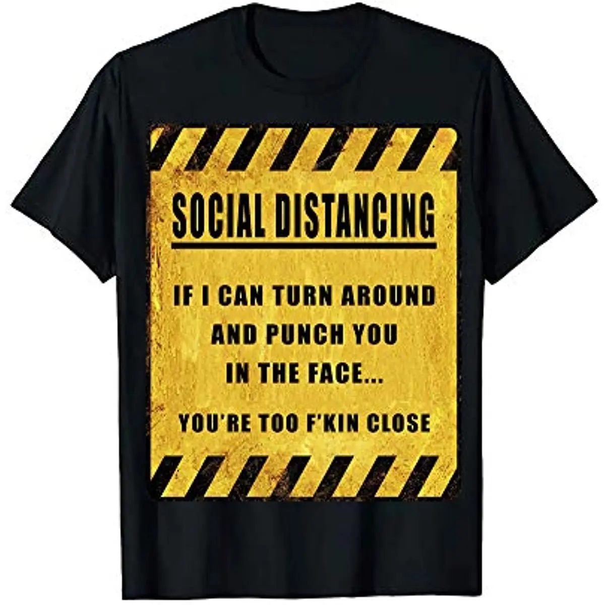 

Social Distancing Warning Superheroes Comedy T-Shirt 100% Cotton O-Neck Summer Short Sleeve Casual Mens T-shirt Size S-3XL