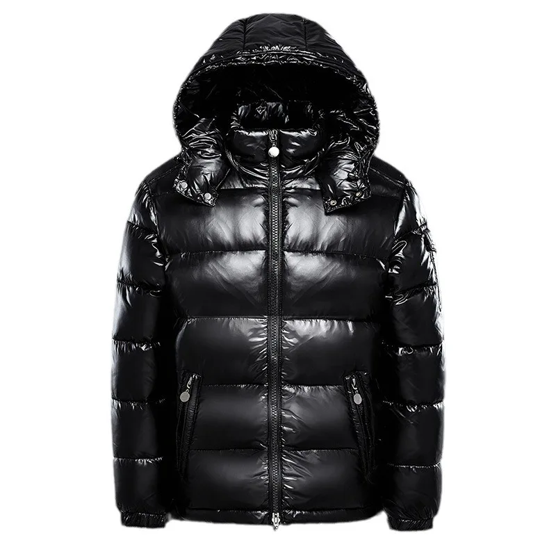 Мужская модная яркая куртка-пуховик с хлопковой подкладкой толстые теплые