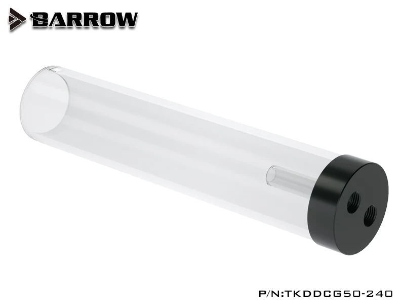 Фото Водяной охлаждающий насос BARROW DDC/TKDDCG50, Модифицированная прозрачная верхняя крышка расширенного резервуара для воды в сборе, резервуар TKDDCG50 №5