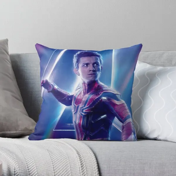 

Tom Holland Printing Throw Pillow Cover Home Throw Sofa Square Cushion Car Decor Office Fashion Decorative Pillows not include