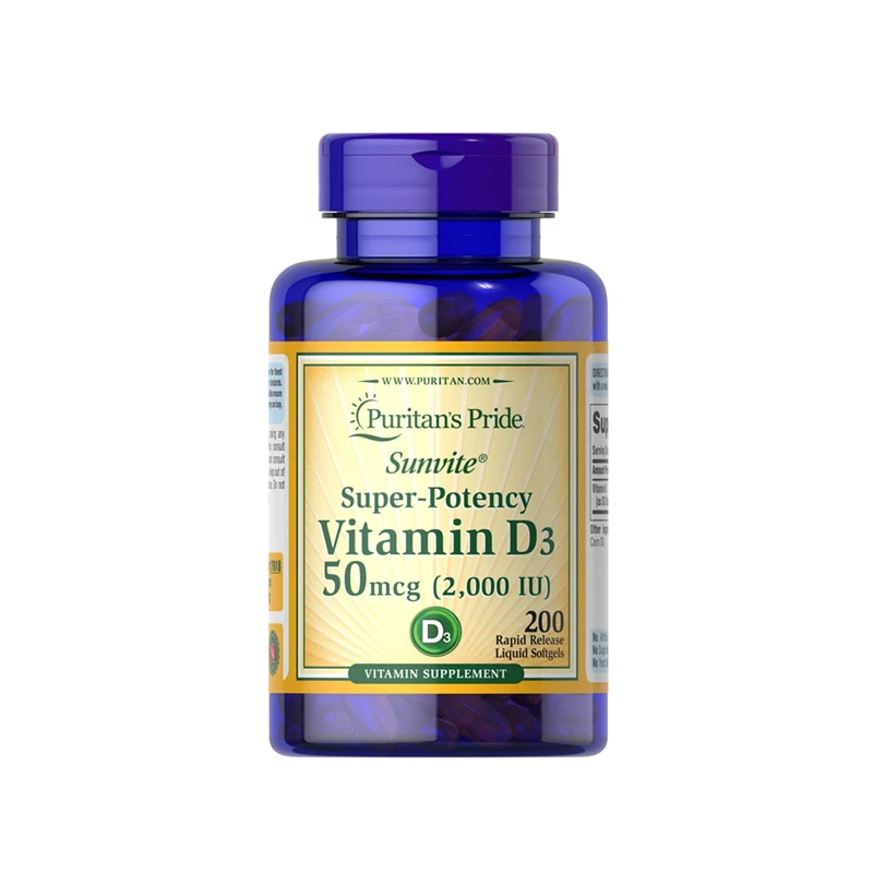 

Vitamin D3 Softgels, Promote Calcium Absorption, Maintain Bone HealthProtect Bones, Prevent Osteoporosis, Dietary Supplement