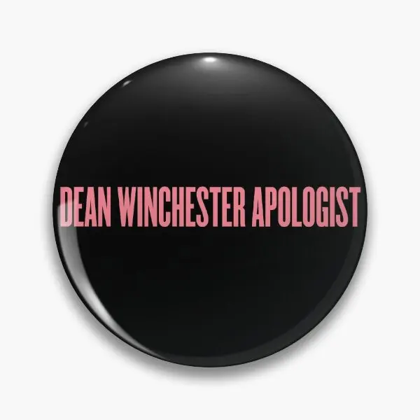 

Дин Винчестер аколог в розовой мягкой пуговице булавка для воротника Милая булавка для лацкана Мультяшные металлические ювелирные изделия любимая женская модная брошь