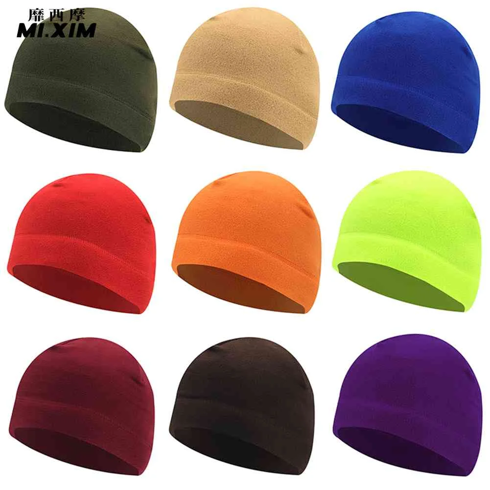 

Outdoor Beanie Hat Soft Polar Fleece Caps for Men Women Autumn Winter Keep Warm Beanies Hats for Cycling Running Skiing Caps