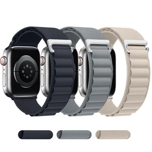 Ремешок Alpine для Apple watch, браслет для iWatch Ultra series 7 6 5 3 se 8, 49 мм 44 мм 40 мм 45 мм 41 мм 42 мм 38 мм 40 44 45 мм
