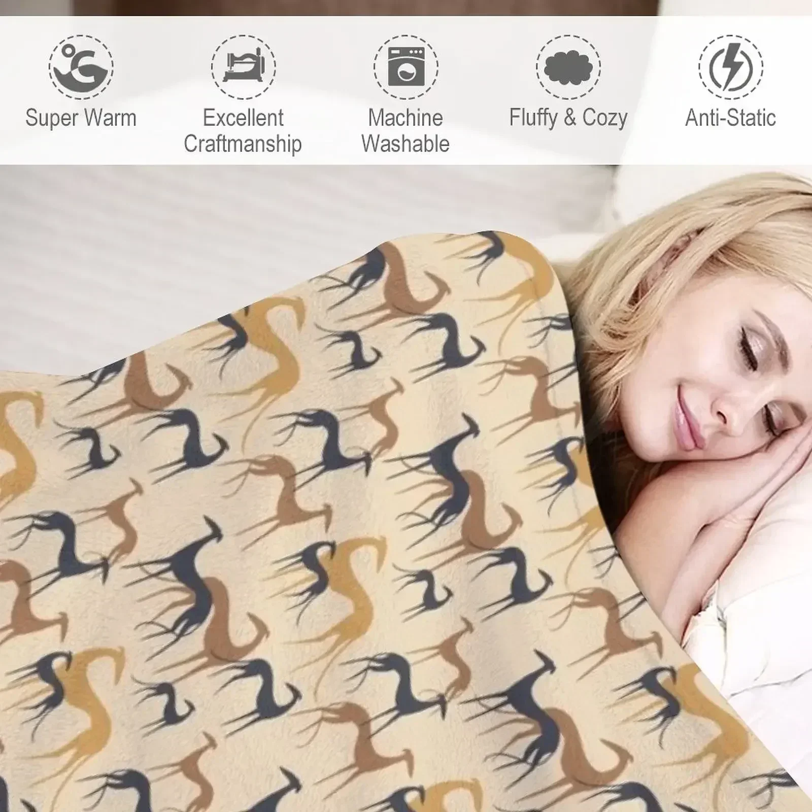 Гальgos в коричневом цвете. Летние одеяла для кровати. Лохматые мягкие одеяла.