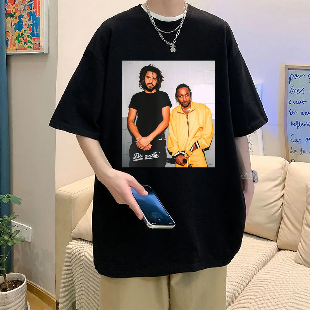 

Футболка мужская оверсайз с принтом «J Cole Kendrick Lamar»
