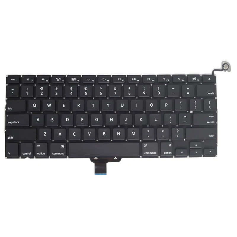 IParts-nuevo teclado inglés de EE. UU. Para Macbook Pro, 13 pulgadas, A1278, 2011, 2012, 2009, 2010, piezas de reparación OEM, grado A