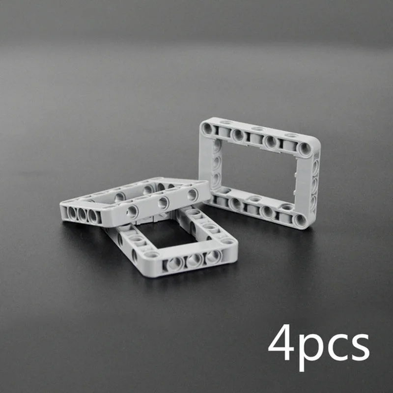 

High-Tech Accessories Building Blocks MOC Parts Liftarm 5x11 Beam Square Huller Hole 5x7 Frame Bricks Engine Model 64179 toys