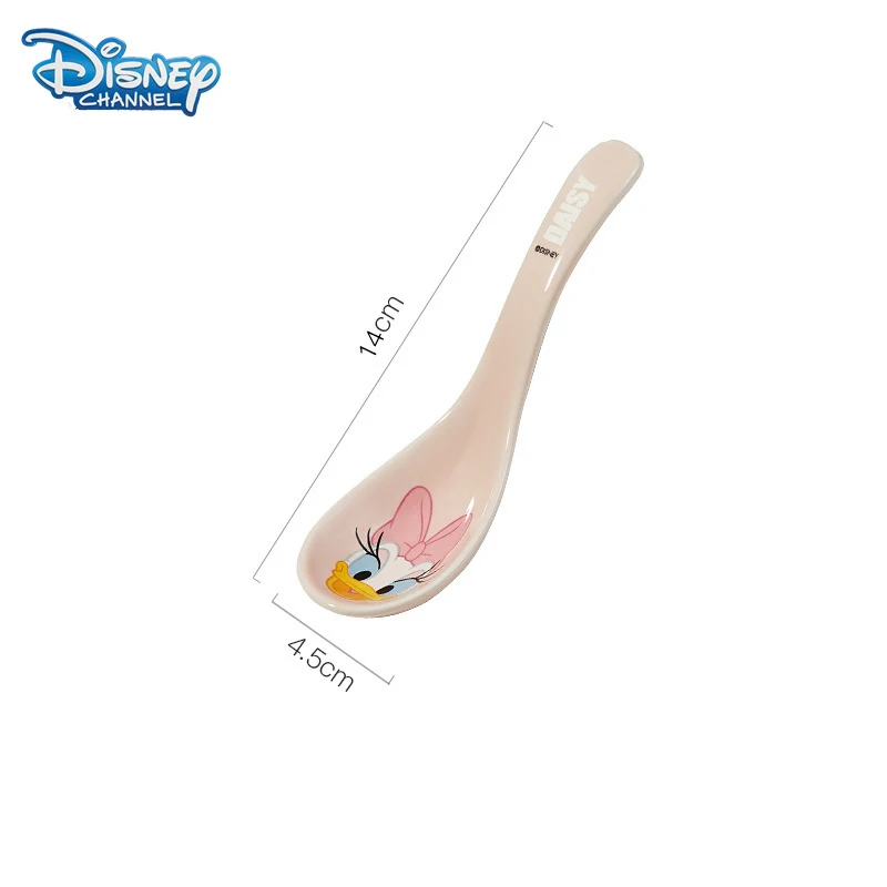 Детская керамическая ложка Disney Микки и Минни с мультяшным Дональдом дакой