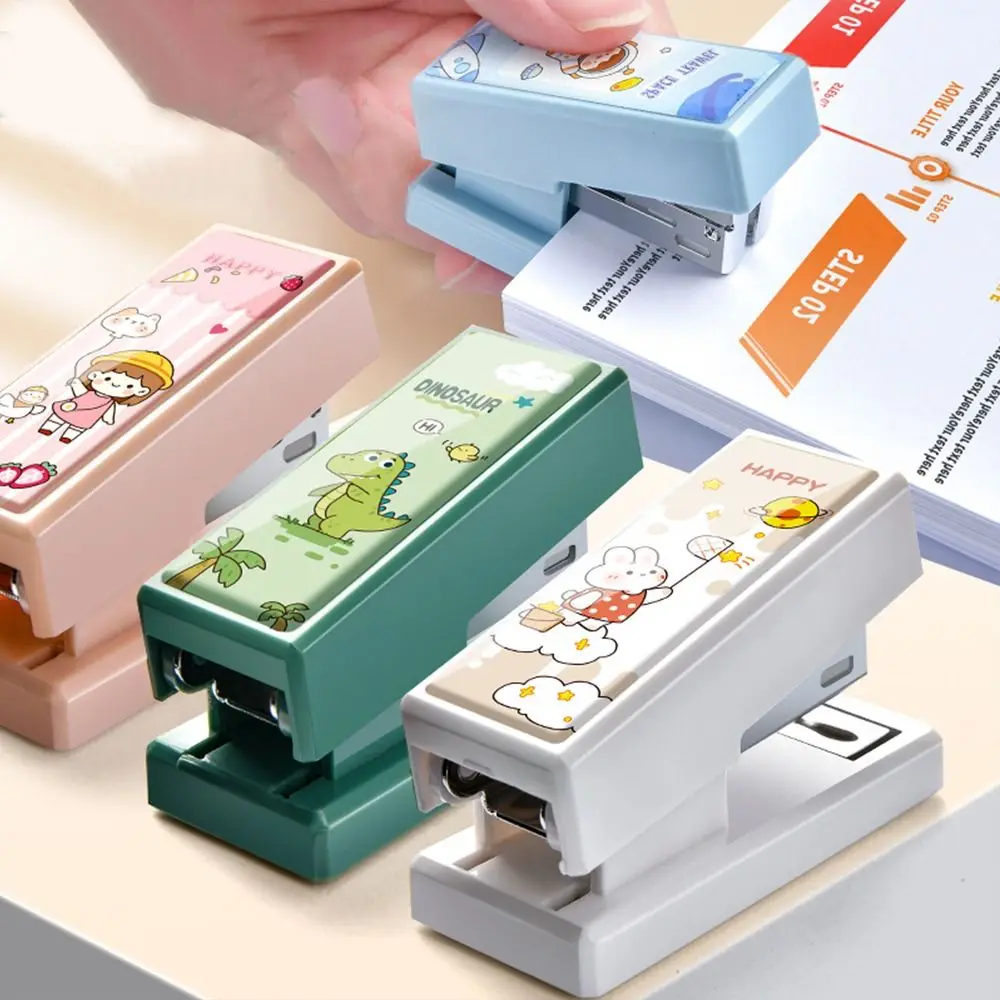 

Staplers Paper Binding Paper Fixing Paper Binder Set Office Binding Tools Mini Stapler Set with Staples School Supplies