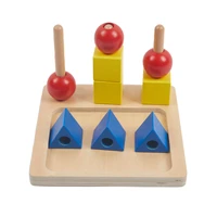 montessori educational wood toys threading beads game for children hand eye coordination early development shapes learning tools