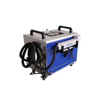 100w fiber laser cleaning machine for removing rust paint oil glue grease surface cleaning