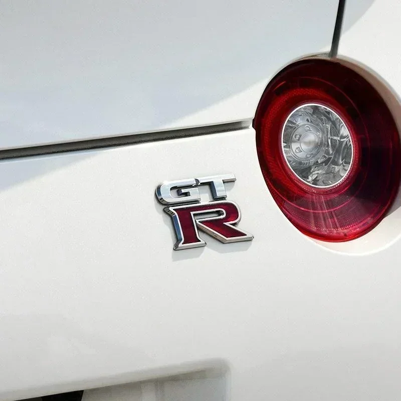 1 шт. металлическая наклейка GTR с логотипом автомобиля наклейки R GT ярлык знаком