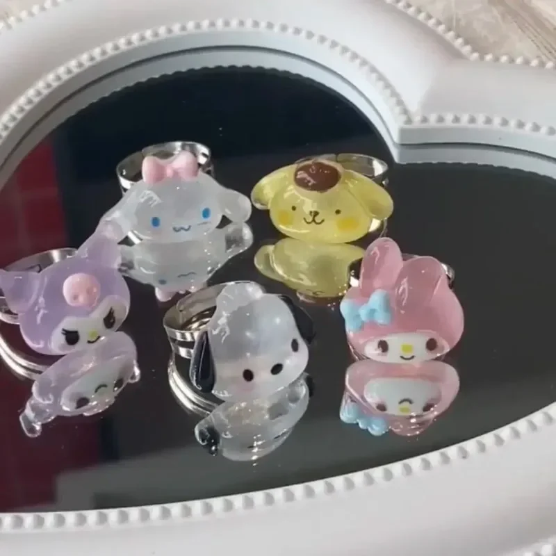 Sanrio Pompompurin Cinnamoroll украшения для ногтей милые и простые аксессуары дизайна вещи