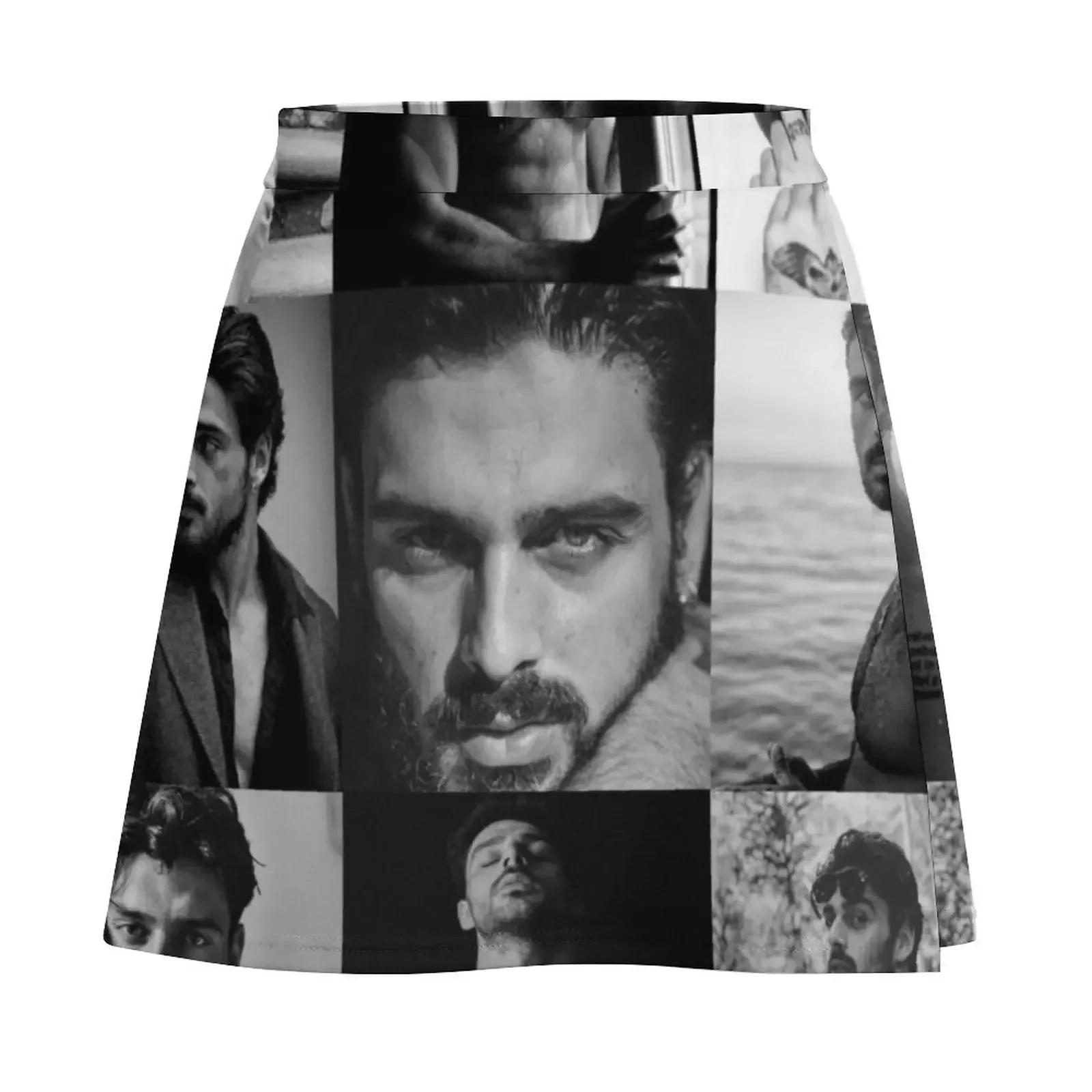 Мини-юбка Michele Morrone юбки лето 2024 женская короткая юбка женское летнее платье в