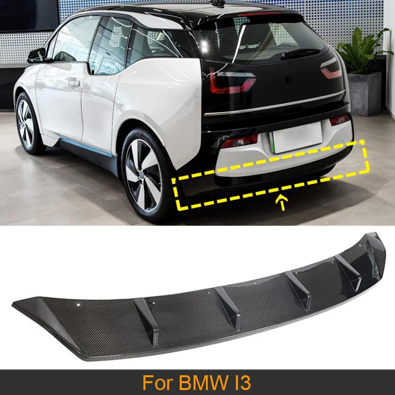 

Диффузор для заднего бампера автомобиля, спойлер для губ для BMW I3 2014-2020, диффузор для заднего бампера автомобиля, спойлер для подбородка из у...