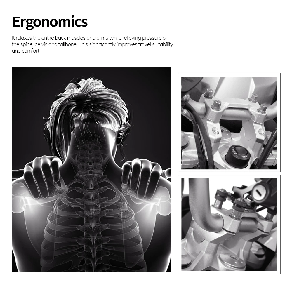 Мотоцикл для BMW F900GS Adventure F 900 GS ADV 2024-адаптер на руль