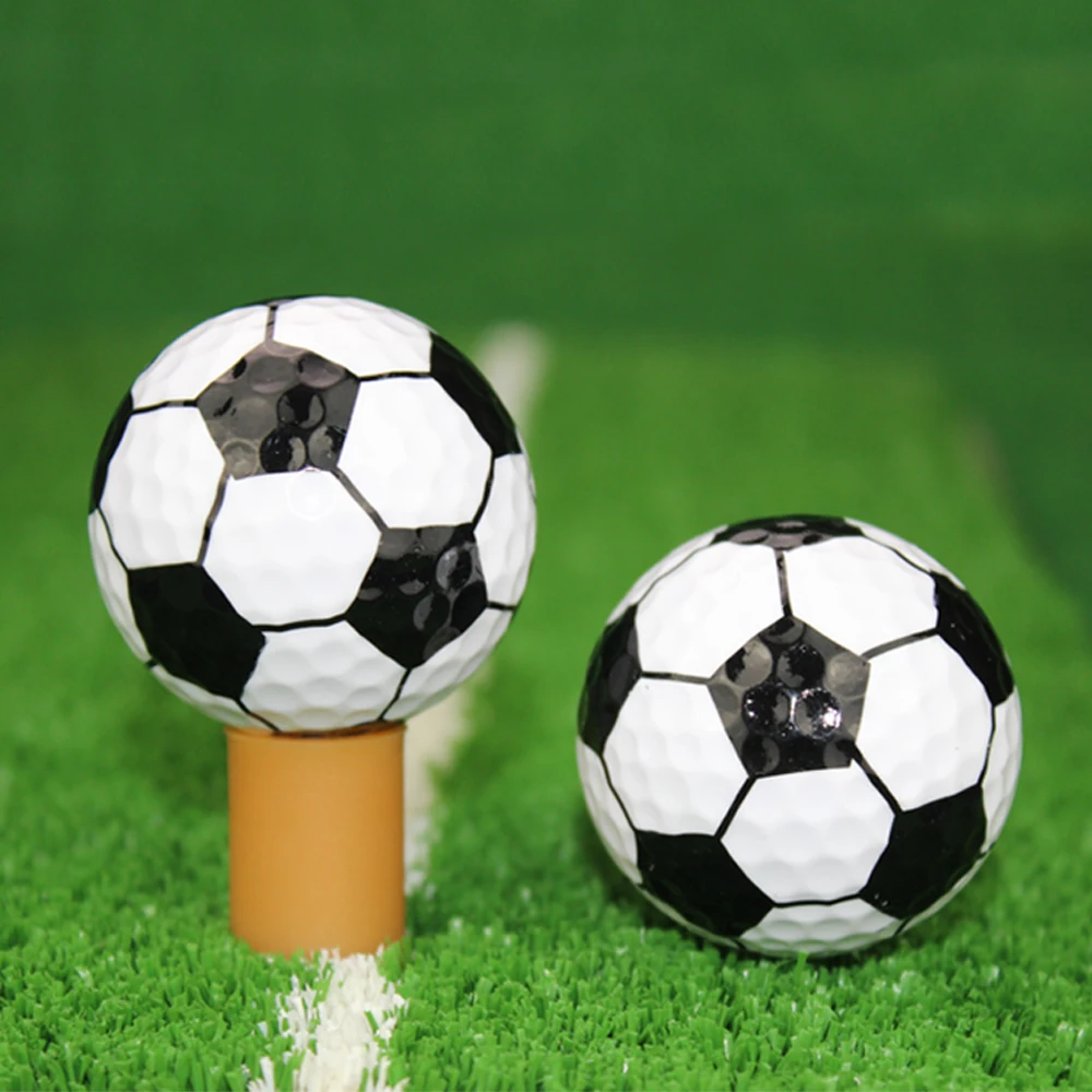 

1Pcs 42.7mm Novelty Practice Golf Balls Novelty Football Tennis for Kids Men Woman Practice Golfer Accessories