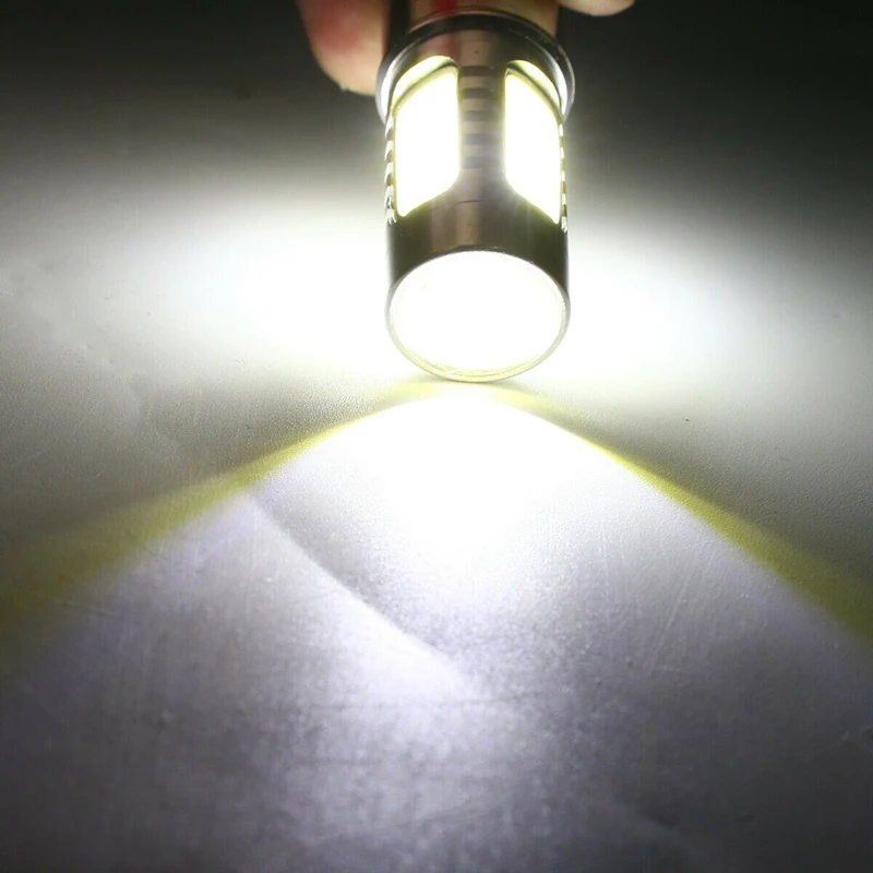 Мотоциклетная фара 12 В H6 BA20D 4 COB стандартная белая лампа подходит для фар мопедов