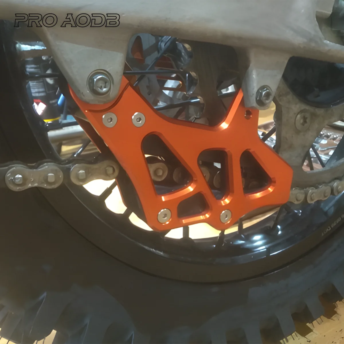 Алюминиевая направляющая цепи с ЧПУ для KTM SX SXF EXC EXCF XC XCW XCF SMC Husqvarna FC TC FE TE FS FX TX 85