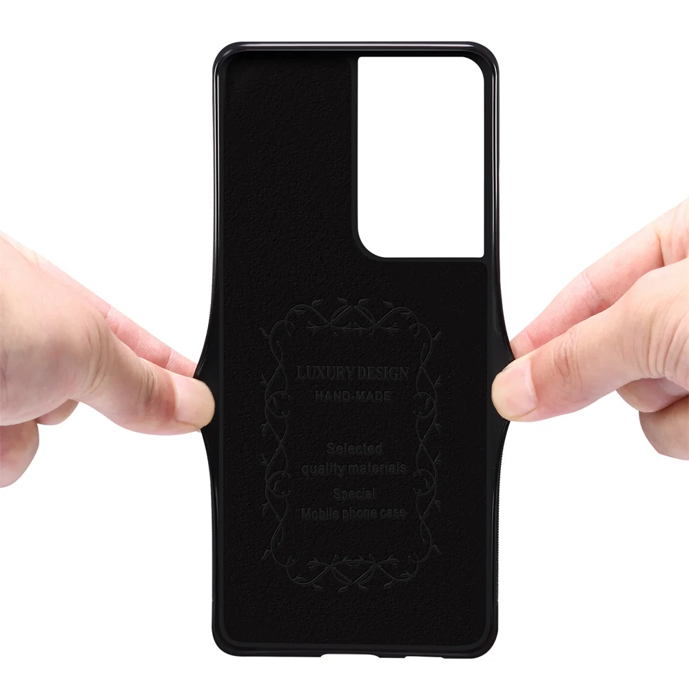 Leather Case for Samsung Galaxy S21 Ultra Back Buckles Card Slot Case for Samsung S21 Plus S21 5G PU Leather Cover Flip Cases