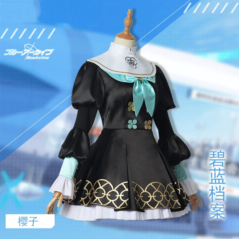 COS-HoHo синий архив Уанталуми Сакурако игровой костюм