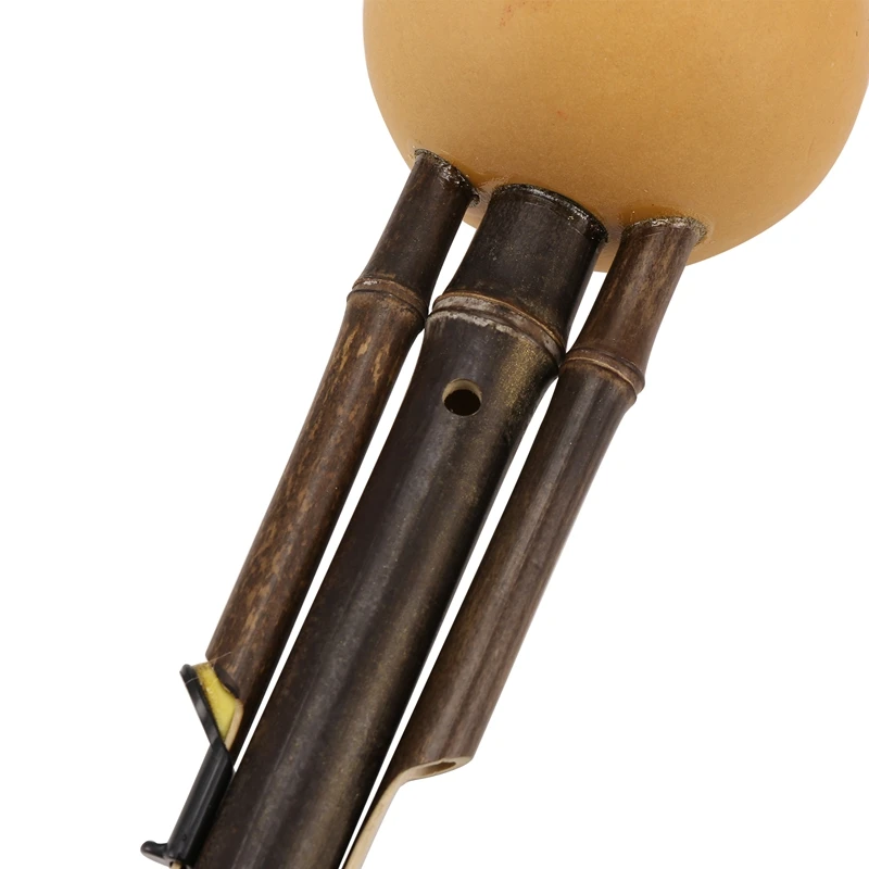 Бамбуковая флейта ручной работы с тыквой Халси и этнический музыкальный